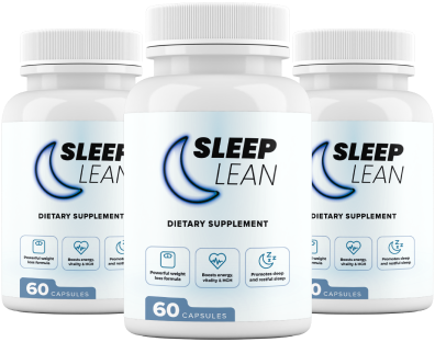 SleepLean supplement bottle